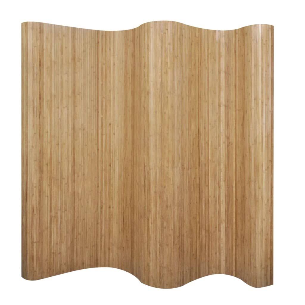 Seese 98.4 W X 65 H Bamboo/Rattan Folding Room Divider Bay Isle Home Color: Natural, Size: 65H X 98.LUKWSXPB_7AH20