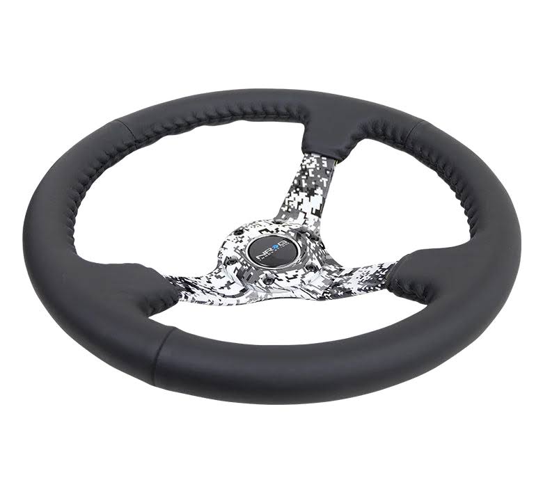 Nrg Racing Steering Wheel 350mm Leather Rst-036sak-WEAXO2I1_SJP1A