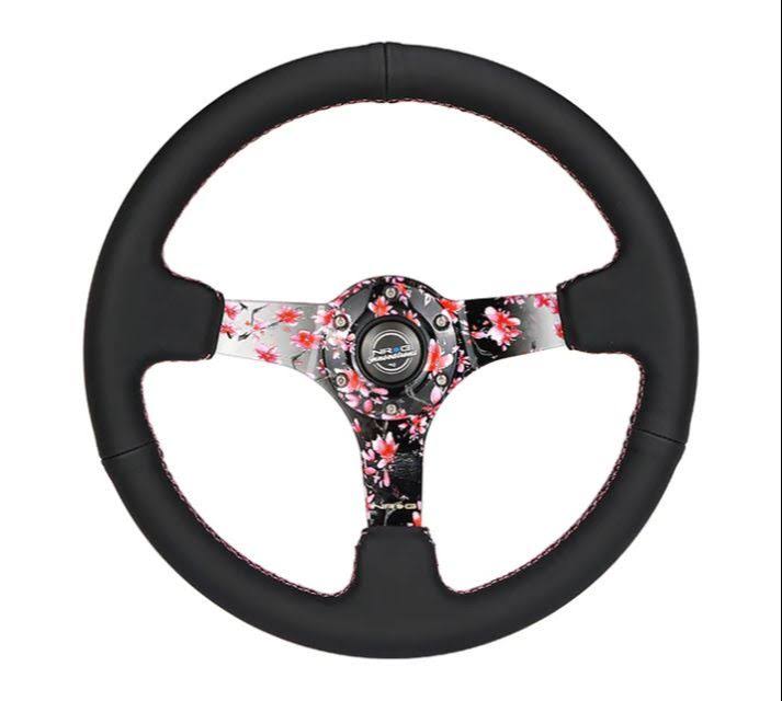 Nrg Racing Steering Wheel 350mm Leather Rst-036sak-WEAXO2I1_SJP1A
