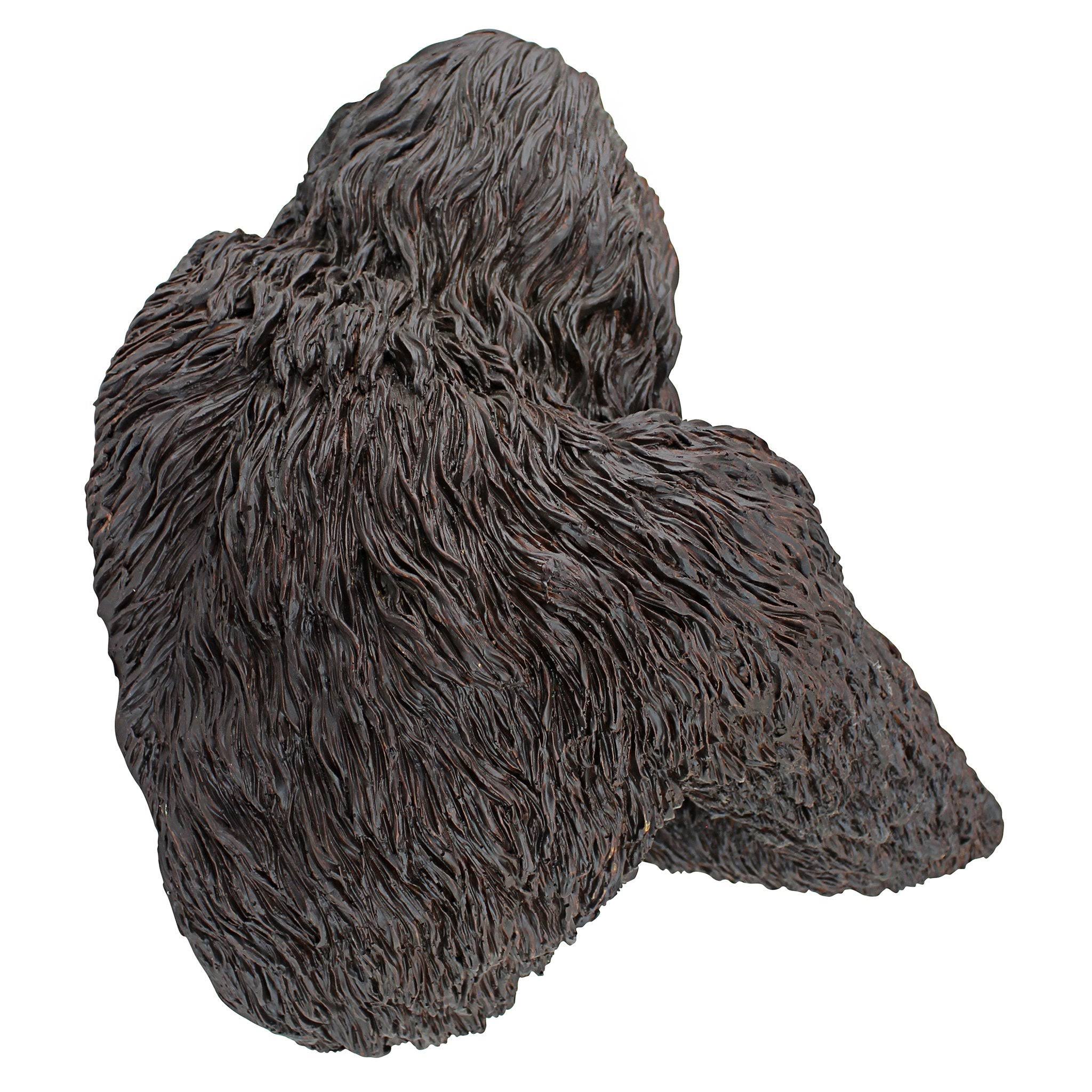 Design Toscano Bigfoot The Bashful Yeti Garden Tree Sculpture, 15 Inch, 6X42IW5M_AEALW