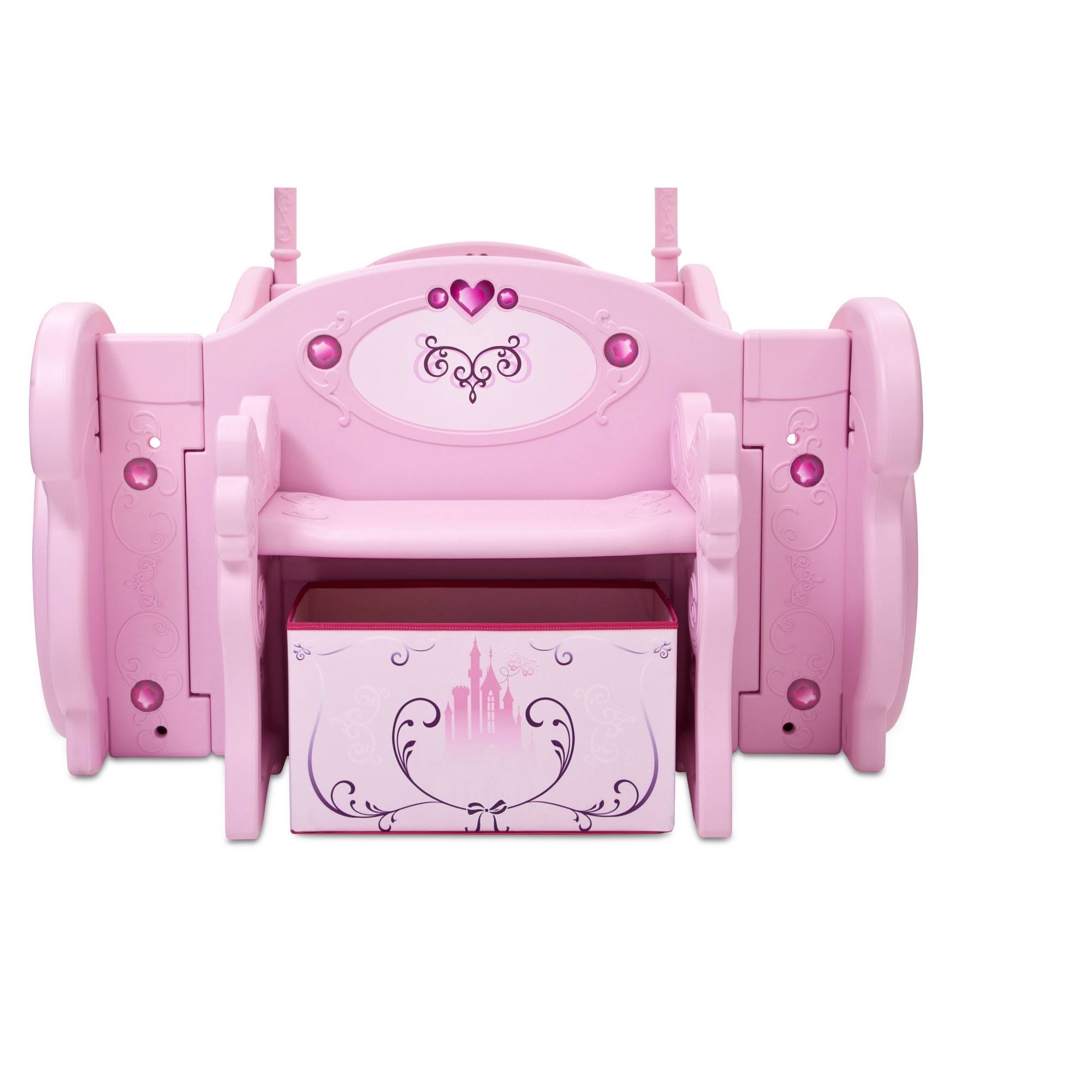 Disney Princess Carriage Toddler-To-Twin 4FUZ7PXA_3WOPX