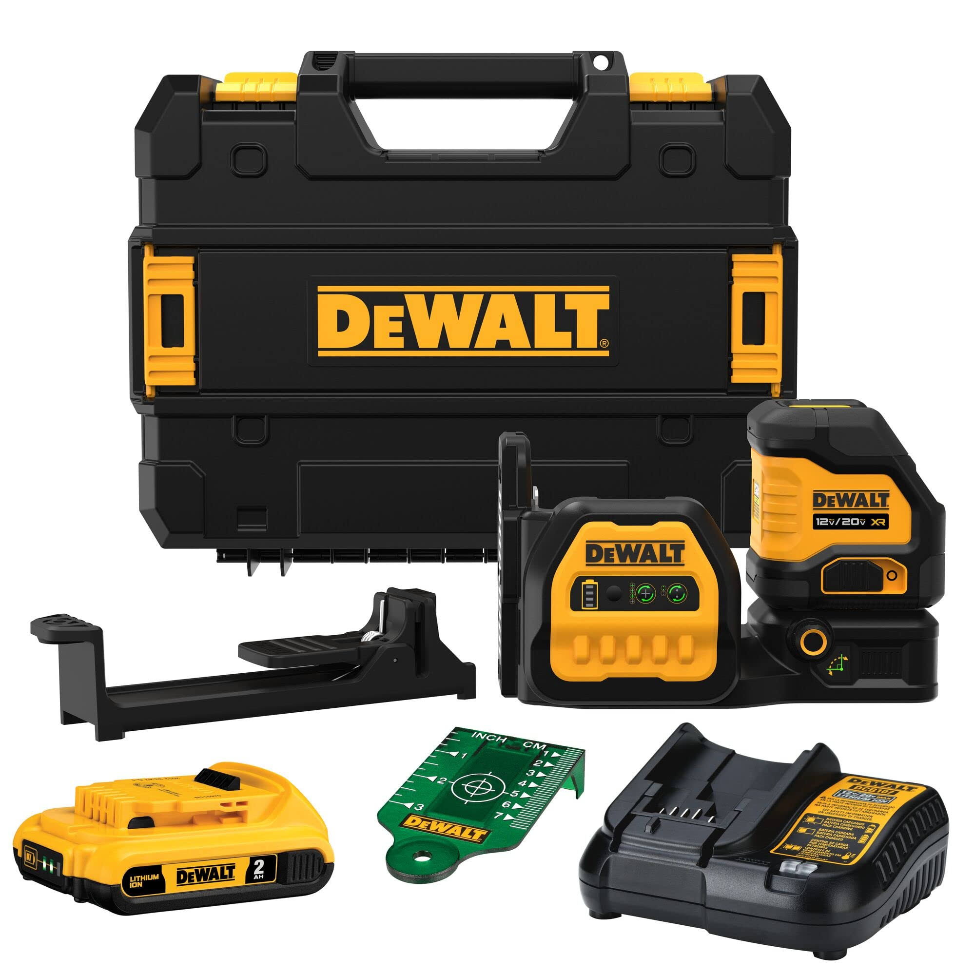 Dewalt Dcle34020g 20v Max* Cordless Cross Line Green Laser T3ZU3ZOU_3OYMN
