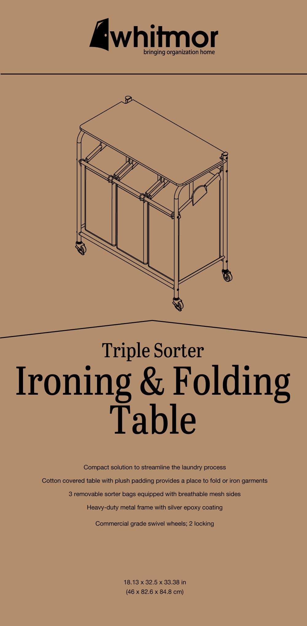 Whitmor Triple Sorter Ironing & Folding 6VGIMTIZ_IMJ6J
