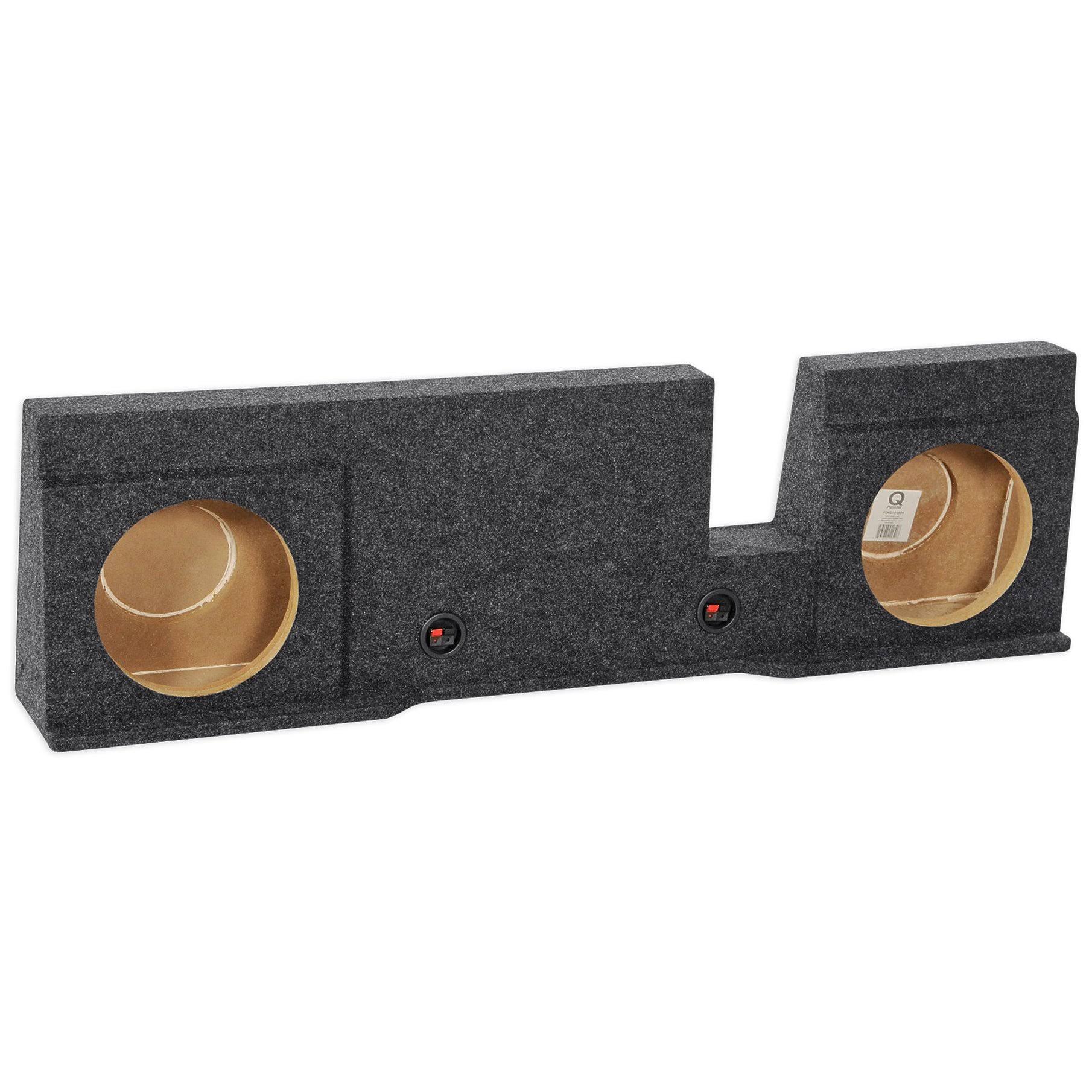 Rockville Dual 10 Subwoofer Sub Box Enclosure For 2004-2008 Ford F150 Xcab Or 4D3Q5X2G_CEWC9