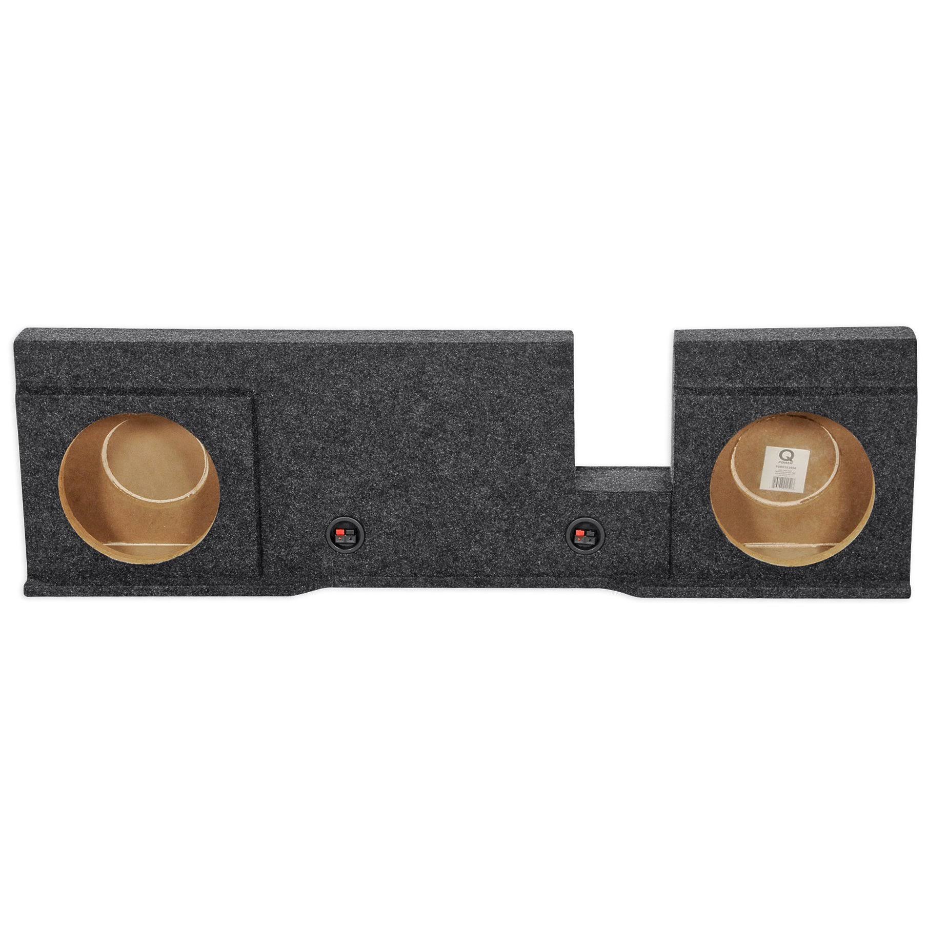 Rockville Dual 10 Subwoofer Sub Box Enclosure For 2004-2008 Ford F150 Xcab Or 4D3Q5X2G_CEWC9