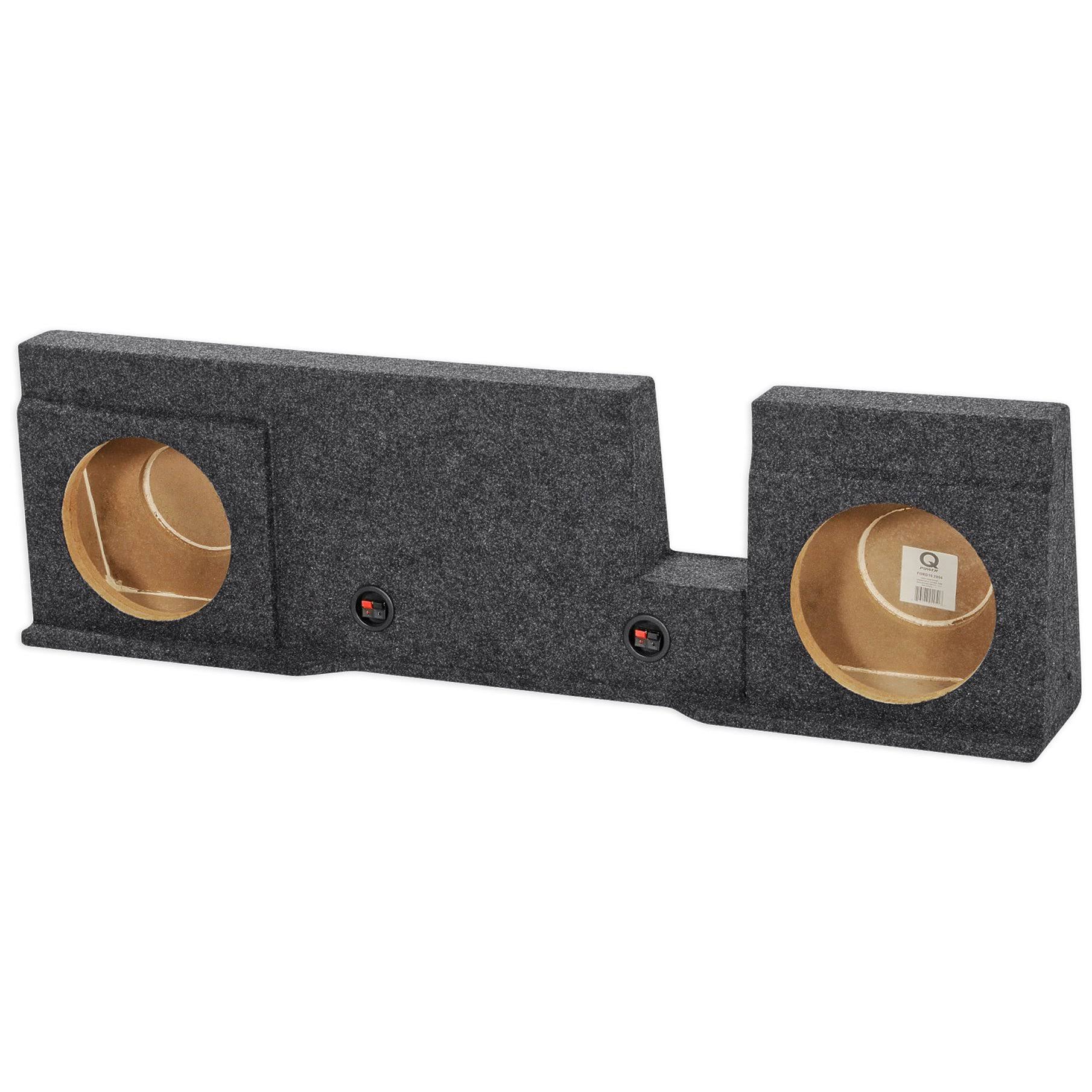 Rockville Dual 10 Subwoofer Sub Box Enclosure For 2004-2008 Ford F150 Xcab Or 4D3Q5X2G_CEWC9