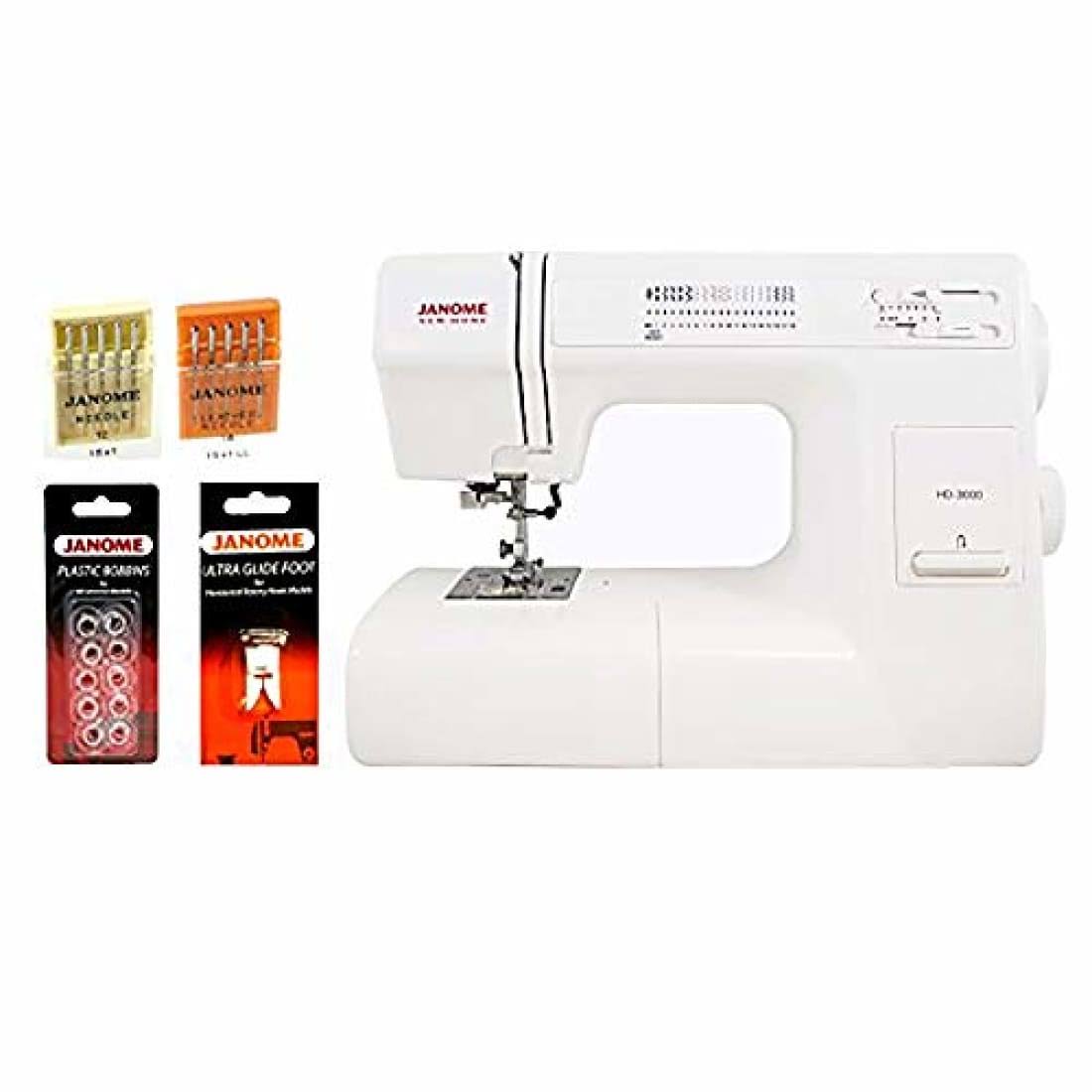 Janome Hd1000 Mechanical Sewing Machine W/ Free Bonus Package! By HUDOK417_AIVEY