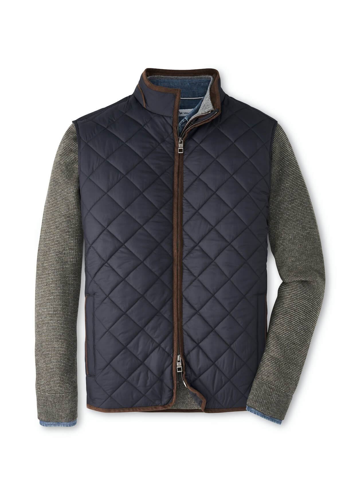 Peter Millar Essex Quilted Travel Vest Black / SXVUVYPJ_FFMRW