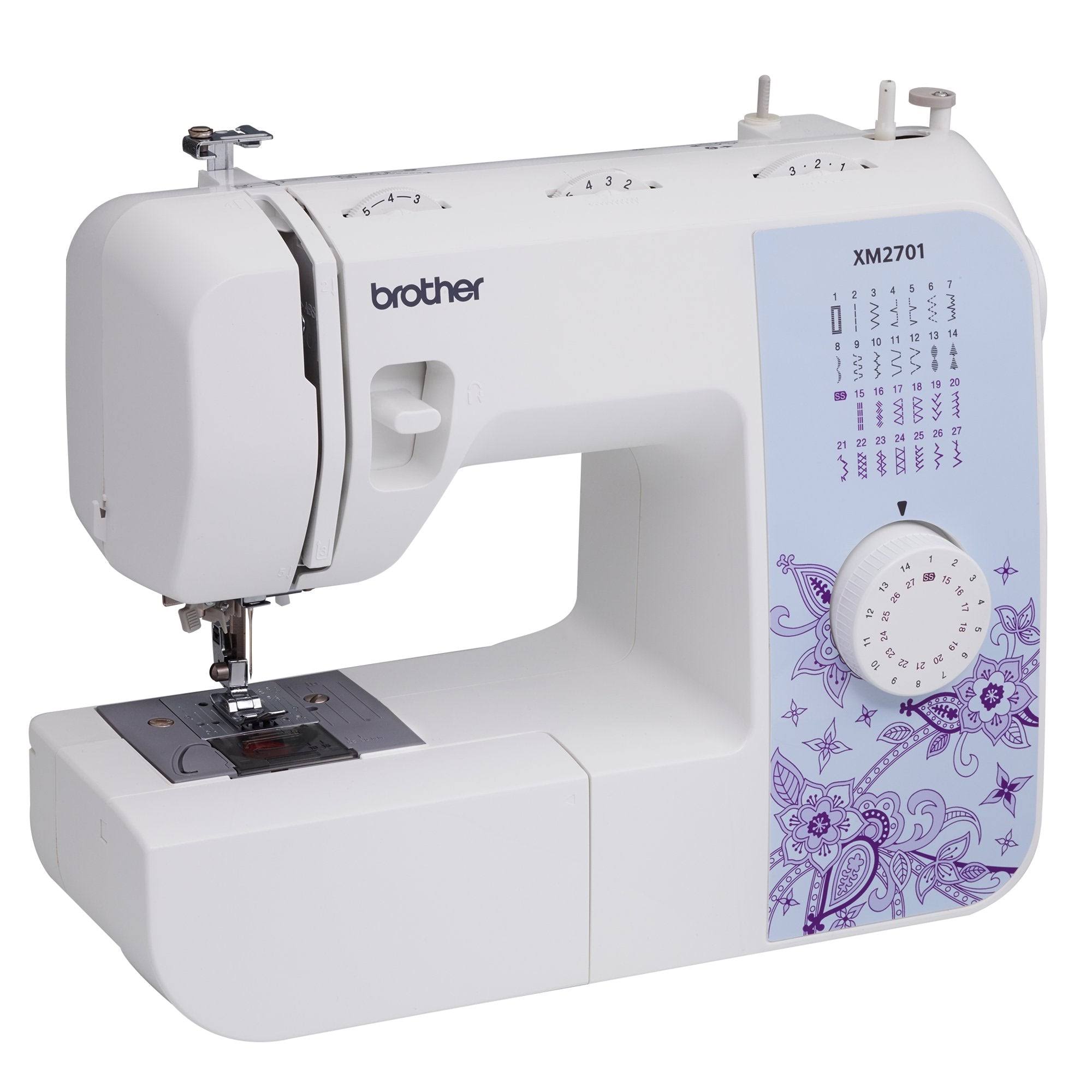 Brother Sewing Xm2701 27 Stitches Full-Featured Sewing Machine ZPDHJHVT_QZM88