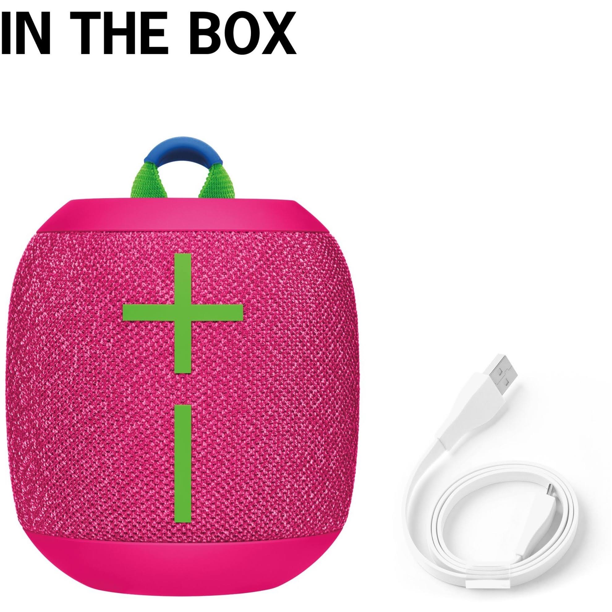 Ultimate Ears Wonderboom 3 Portable Bluetooth Speaker (Hyper Pink) B0IAQGIM_BTIX4