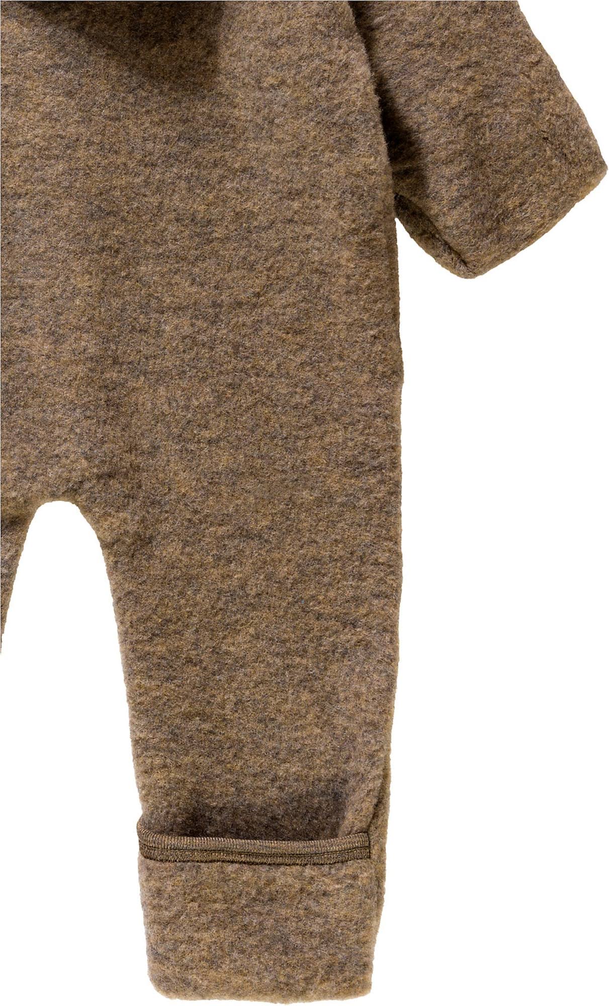 Engel Baby All-In-One Fleece - Organic Merino Wool Walnut 0-NNVSKJUS_ADJBD