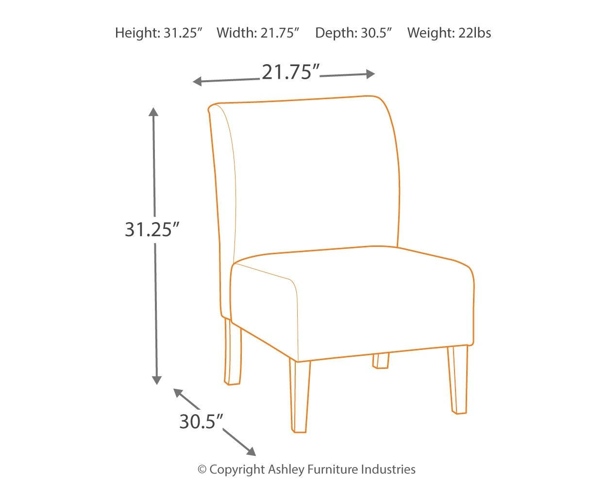 Ashley Triptis Accent ILA13Q43_I0ZWQ